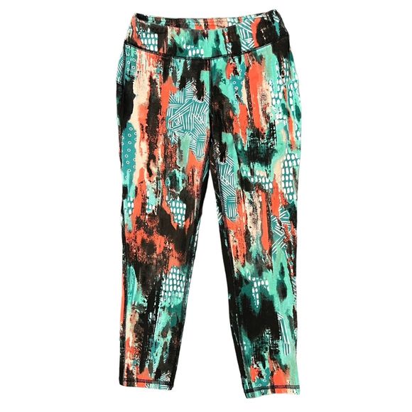 Everlast Girls Sports Activewear Leggings Fitness Multicolor Size M(10-12) - Picture 1 of 5